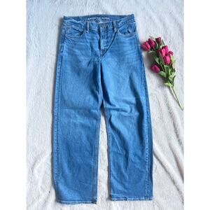 American Eagle Women's Stovepipe Denim Jeans Size 6 Long